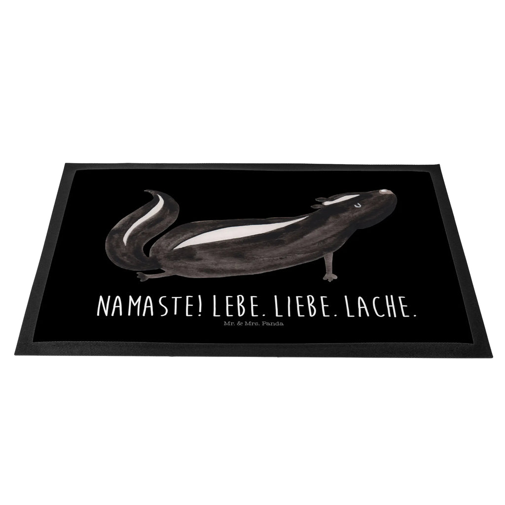 Fußmatte Stinktier Yoga Fussmatte, Schmutzfangteppich, Eingangsteppich, Sauberlaufmatte, Fußabtreter, Haustürmatte, schmutzfangmatten, Fußmatten, matte haustür, Türvorleger, flurmatte, Eingangsmatte, Abtreter, fußmatte, Abtretmatte, türmatten, Schmutzfänger, sauberlaufmatten, hausmatte, außenmatte, Schuhabstreifer, Schmutzfangmatte, Türmatte, abstreifer, Schmutzmatte, Fußabstreifer, Skunk, Stinktier, Liebe, Stinker, Yoga, Wildtier, Lache, Lebe, Stinki, Raubtier, Namaste