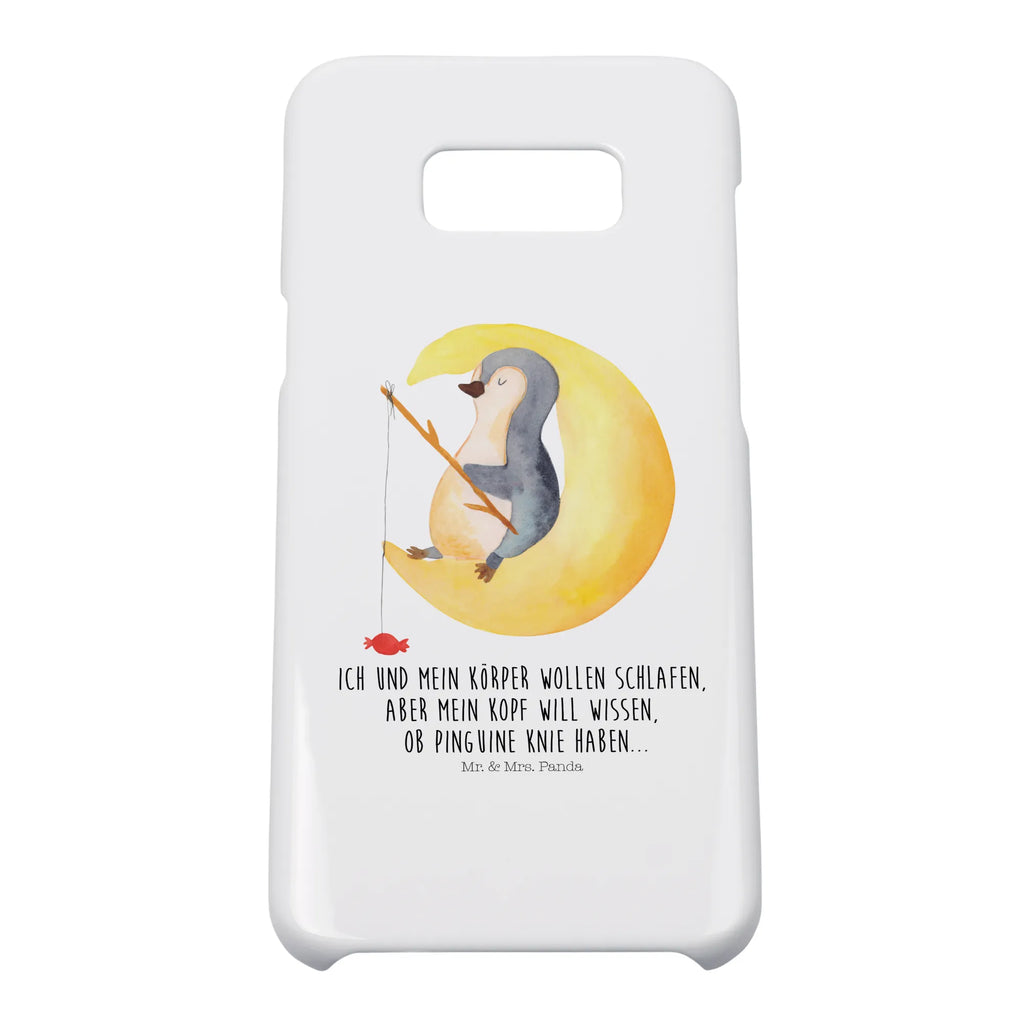 Etui na iPhone 10 pingwin księżyc Iphone 10, Handycover, Handy, Handy Case, Cover, Iphone X, Handyhülle, Hülle, Pinguin, Schlafzimmer, Gästezimmer, Pinguine, Einschlafen, schlafen, Schlafstörungen, Nachtruhe, Spruch