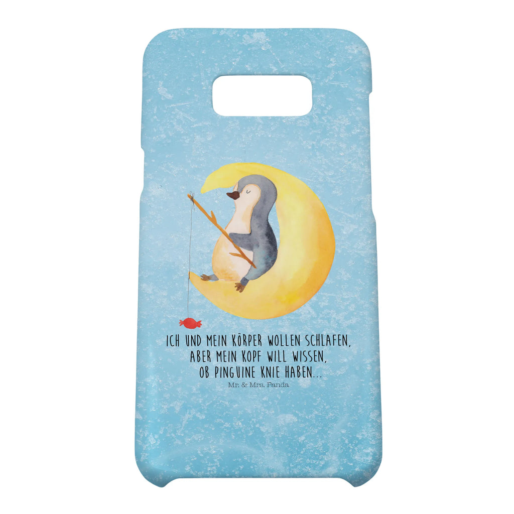 Etui na iPhone 10 pingwin księżyc Iphone 10, Handycover, Handy, Handy Case, Cover, Iphone X, Handyhülle, Hülle, Pinguin, Schlafzimmer, Gästezimmer, Pinguine, Einschlafen, schlafen, Schlafstörungen, Nachtruhe, Spruch