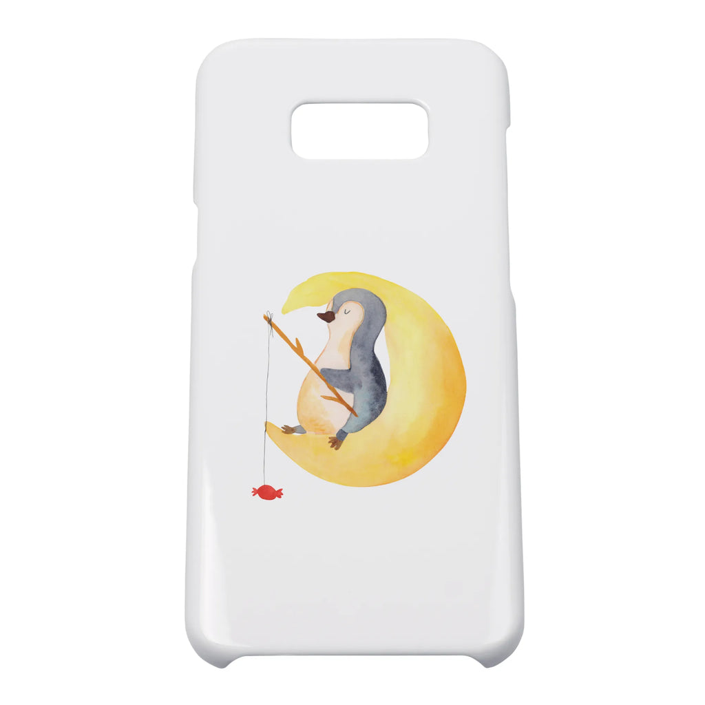 Etui na iPhone 10 pingwin księżyc Iphone 10, Handycover, Handy, Handy Case, Cover, Iphone X, Handyhülle, Hülle, Pinguin, Schlafzimmer, Gästezimmer, Pinguine, Einschlafen, schlafen, Schlafstörungen, Nachtruhe, Spruch