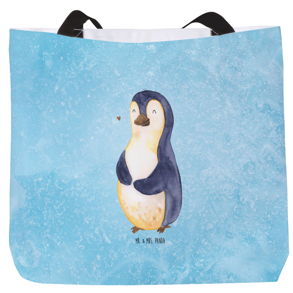 Shopper Penguin diet woman, XXL, handle bag, bag, large, carrier bag, beach bag, shopping bag, shopper, Penguin, North Pole, Winter, Penguins, losing weight, penguin, motivation, penguins, self-love, diet, body love, self-respect, weight