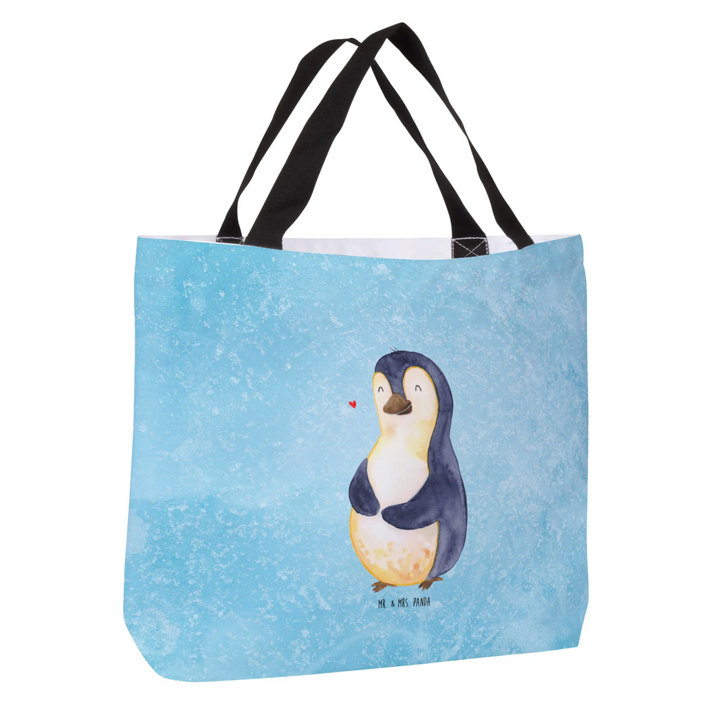 Shopper Penguin diet woman, XXL, handle bag, bag, large, carrier bag, beach bag, shopping bag, shopper, Penguin, North Pole, Winter, Penguins, losing weight, penguin, motivation, penguins, self-love, diet, body love, self-respect, weight