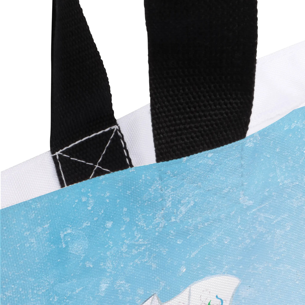 Shopper Pinguin & Maus Wanderer Schultertasche, Strandtasche, Einkaufstasche, Shopper, Tragebeutel, Schultasche, Schulbeutel, Freizeittasche, Beutel, XXL Tasche, Einkaufsbeutel, Alltagstasche, XL, Stofftasche, Tüte, Ausflug, Pinguin, Pinguine, Wanderlust, Roadtrip, Wandern, Abenteurer, Abenteuer