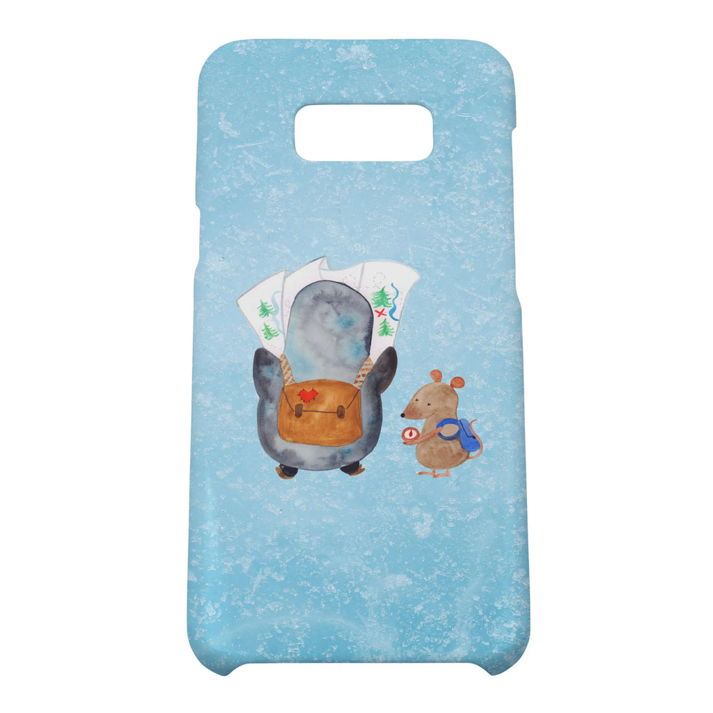 Etui na iPhone 10 Pingwin i Mysz Wędrowcy Pinguin