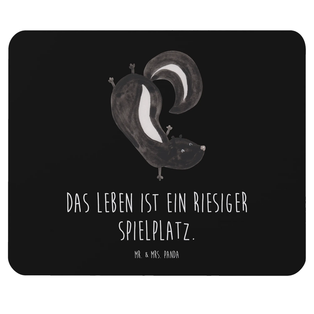 Mouse mat skunk handstand Computer zubehör, Mauspad Büro, Designer Mauspad, PC Zubehör, Mousepad, Mausunterlage, Mauspad, Einzigartiges Mauspad, Büroausstattung, Arbeitszimmer, Stinktier, Skunk, verpielt, Raubtier, Kind, Stinki, Spielplatz, Wildtier, Stinker