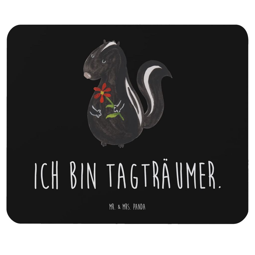 Mouse mat skunk flower Arbeitszimmer, Büroausstattung, Einzigartiges Mauspad, Computer zubehör, Designer Mauspad, Mauspad, PC Zubehör, Mausunterlage, Mousepad, Mauspad Büro, Stinktier, Skunk, Stinker, Wildtier, Tagträumer, verträumt, Stinki, Raubtier, Dreams, Träume