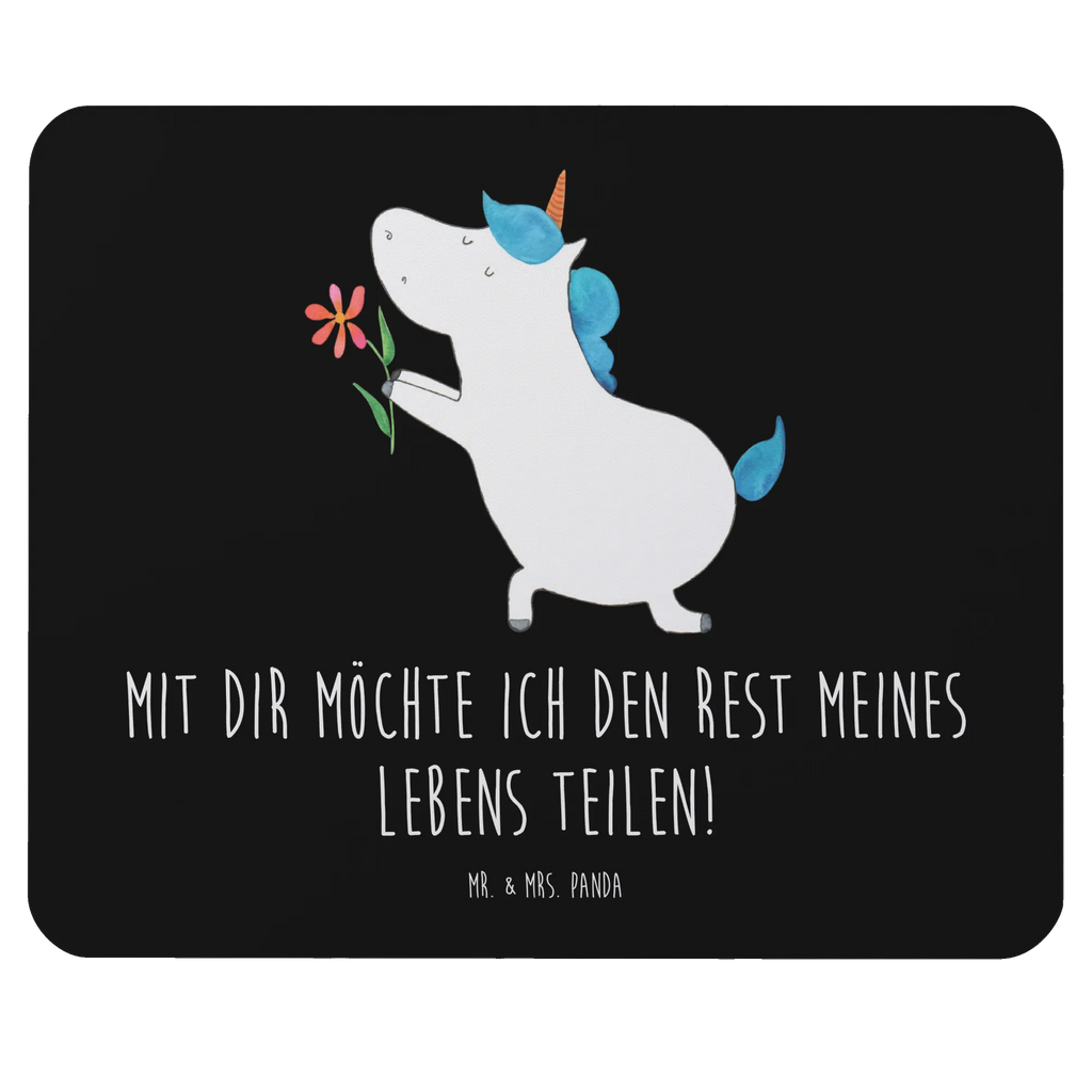 Mouse mat unicorn flower PC, Mouse Pad, Mouse, mousepad, Student, Gift, Motif, Pad, Study, fun, saying, Work, Print, Office, unicorn, unicorns, flower, engagement, partner, proof of love, couple, request, love, marriage application