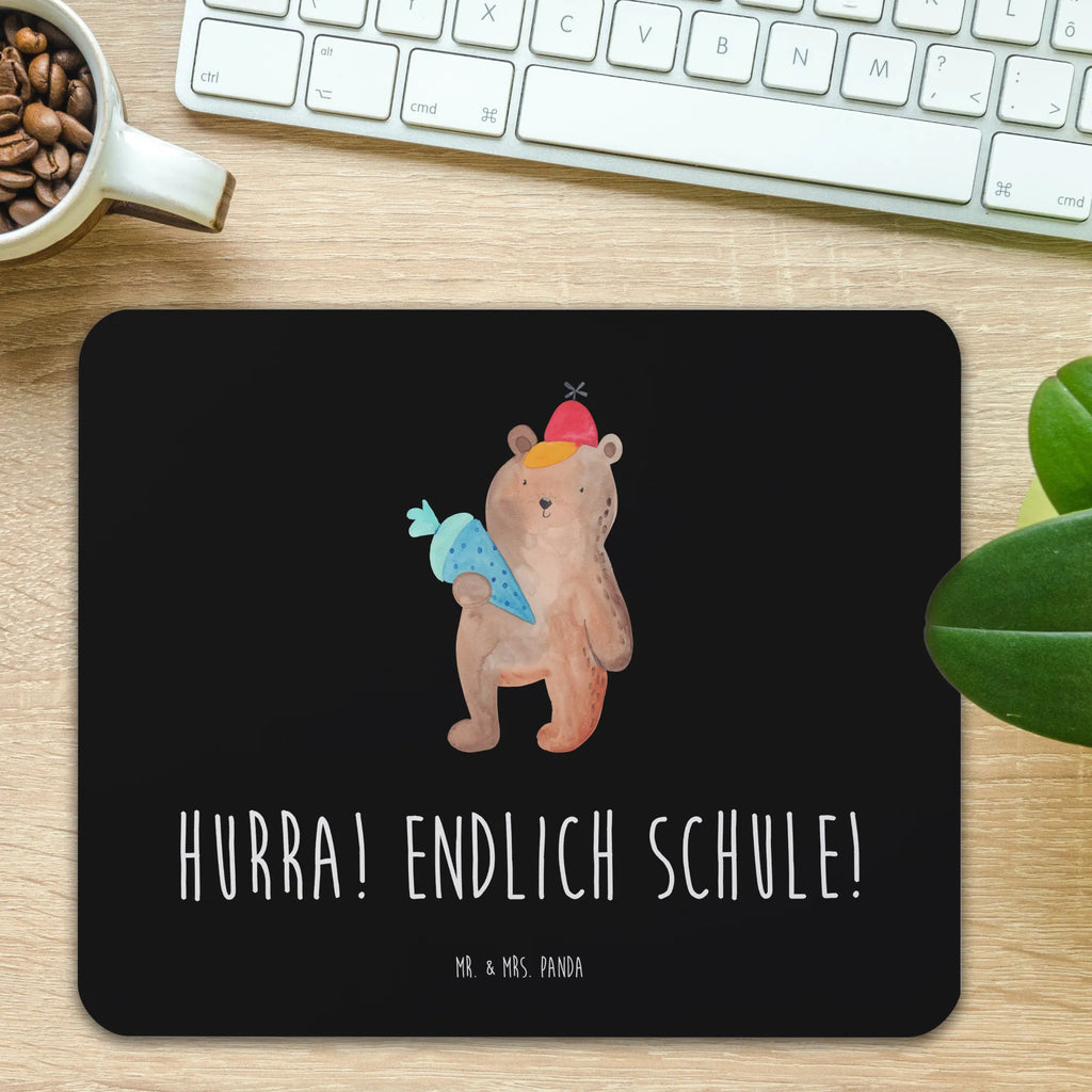 Mauspad Bär mit Schultüte Mousepad, Mauspad Büro, Arbeitszimmer, PC Zubehör, Computer zubehör, Einzigartiges Mauspad, Mausunterlage, Büroausstattung, Designer Mauspad, Mauspad, Bär, Teddy, Teddybär, Einschulung Geschenk, Bär Motiv, Schule Geschenk, Schulbeginn, Schultüte, Erster Schultag Geschenk, Schulanfang, Grundschule