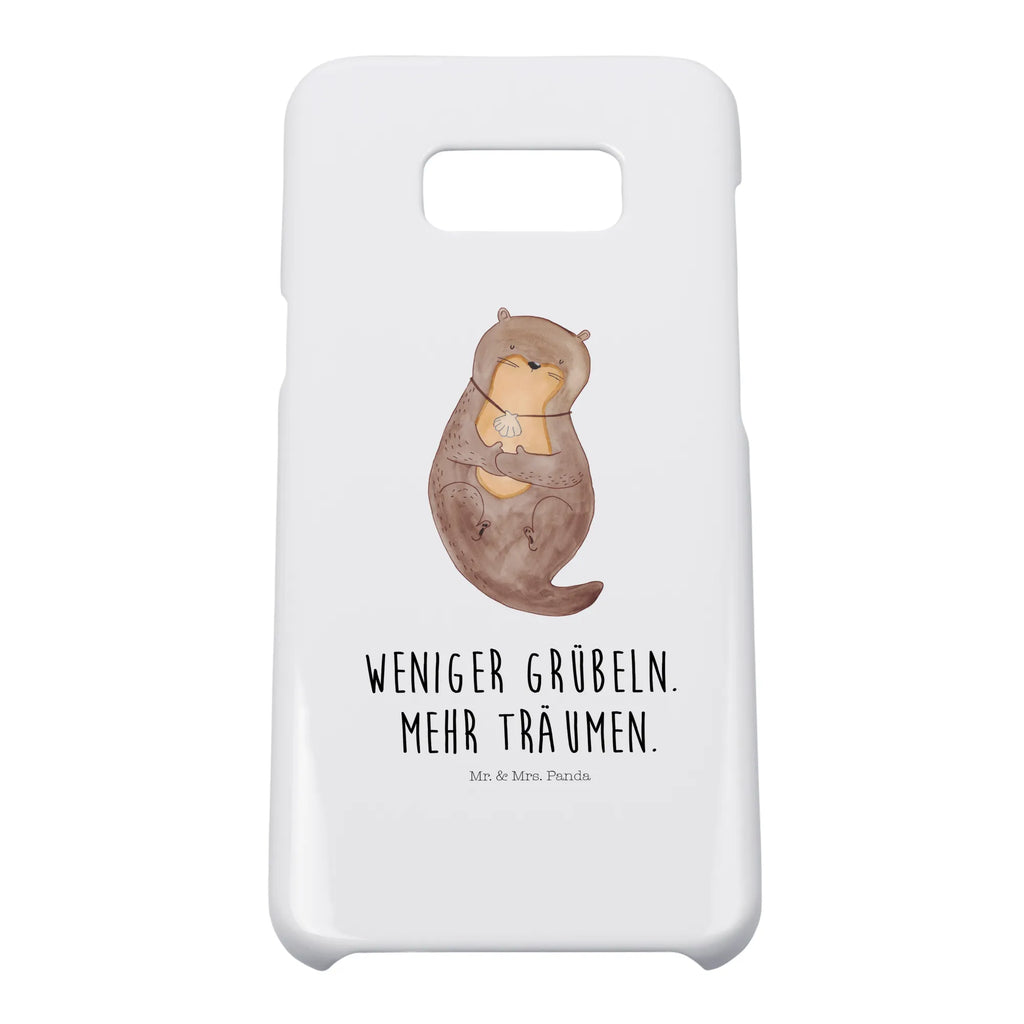 Handyhülle Otter Muschel Cover, Iphone X, Iphone 10, Handy, Handy Case, Hülle, Handycover, Handyhülle, Otter, Seeotter, Fischotter, Otterliebe, Motivation, Träumen, Grübeln, Tagträumen, Büro