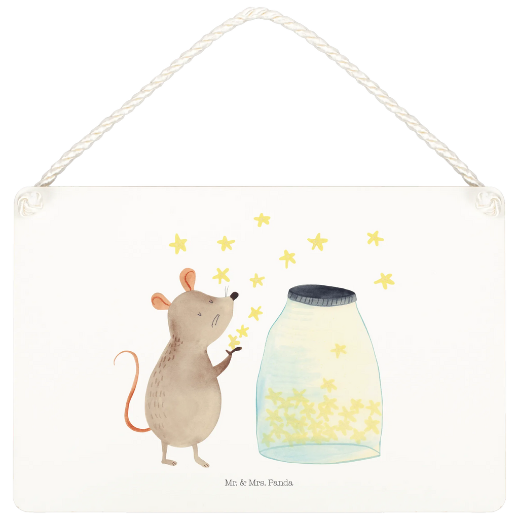 Decorative sign Mouse Stars small animals, cute, funny, cute animal motives, hand drawn, small world, funny sayings, good mood, happy, gifts, gift ideas, special gifts, animal lover, card, child, birthday, dreams, child birthday, wish, Mouse, baptism, first child, birth, hope, baptism gift, stars, pregnancy