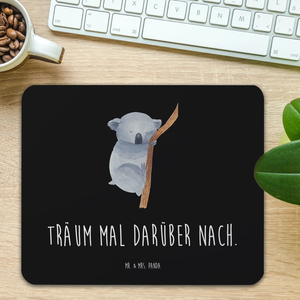 Mouse mat koala Pad, mousepad, Mouse Pad, Work, PC, Motif, Office, Study, fun, Print, saying, Gift, Mouse, Student, small animals, cute, funny, cute animal motives, hand drawn, small world, funny sayings, good mood, happy, gifts, gift ideas, special gifts, animal lover, card, dream, sleeping, bear, koala bear, bedroom, Koala, dreamland