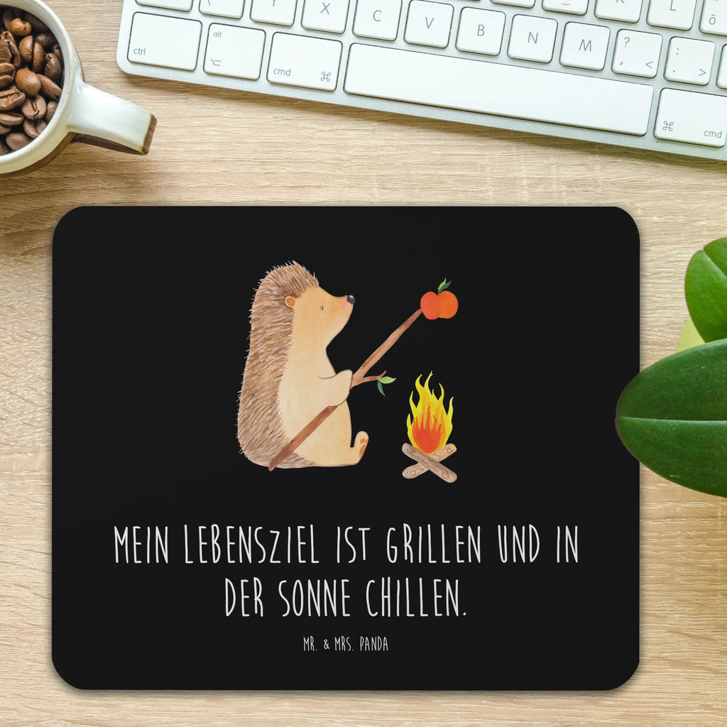Mouse mat Hedgehog grilling Mousepad, Mauspad Büro, Büroausstattung, Designer Mauspad, Mausunterlage, Einzigartiges Mauspad, Mauspad, Computer zubehör, PC Zubehör, Arbeitszimmer, Tiermotive, Gute Laune, lustige Sprüche, Tiere, Igel, arbeitslos, Motivation, Sinn des Lebens, Grillen, Spruch, Ziele