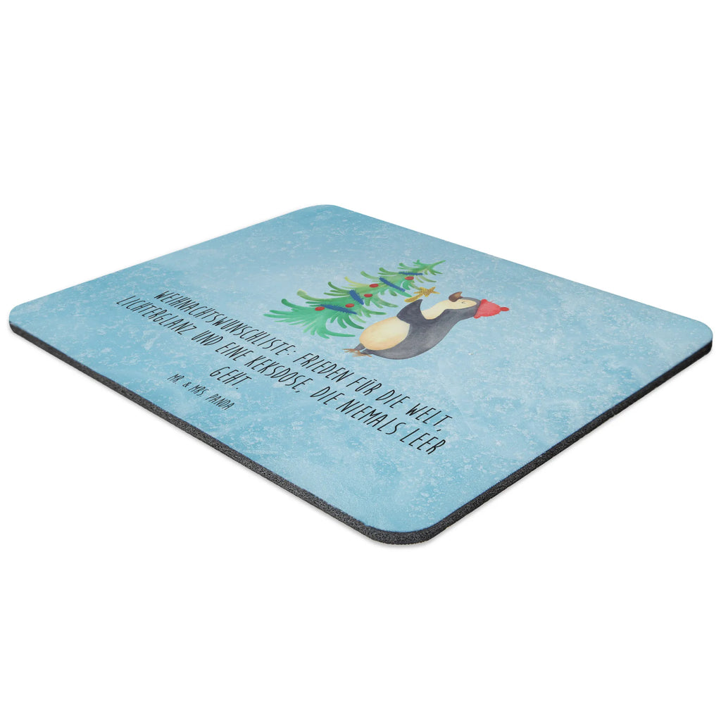 Mouse mat penguin Christmas tree Mausunterlage, Arbeitszimmer, Büroausstattung, Computer zubehör, Einzigartiges Mauspad, Designer Mauspad, Mousepad, Mauspad, Mauspad Büro, PC Zubehör, Winter, Weihnachten, Weihnachtsdeko, Nikolaus, Advent, Heiligabend, Wintermotiv, Pinguin