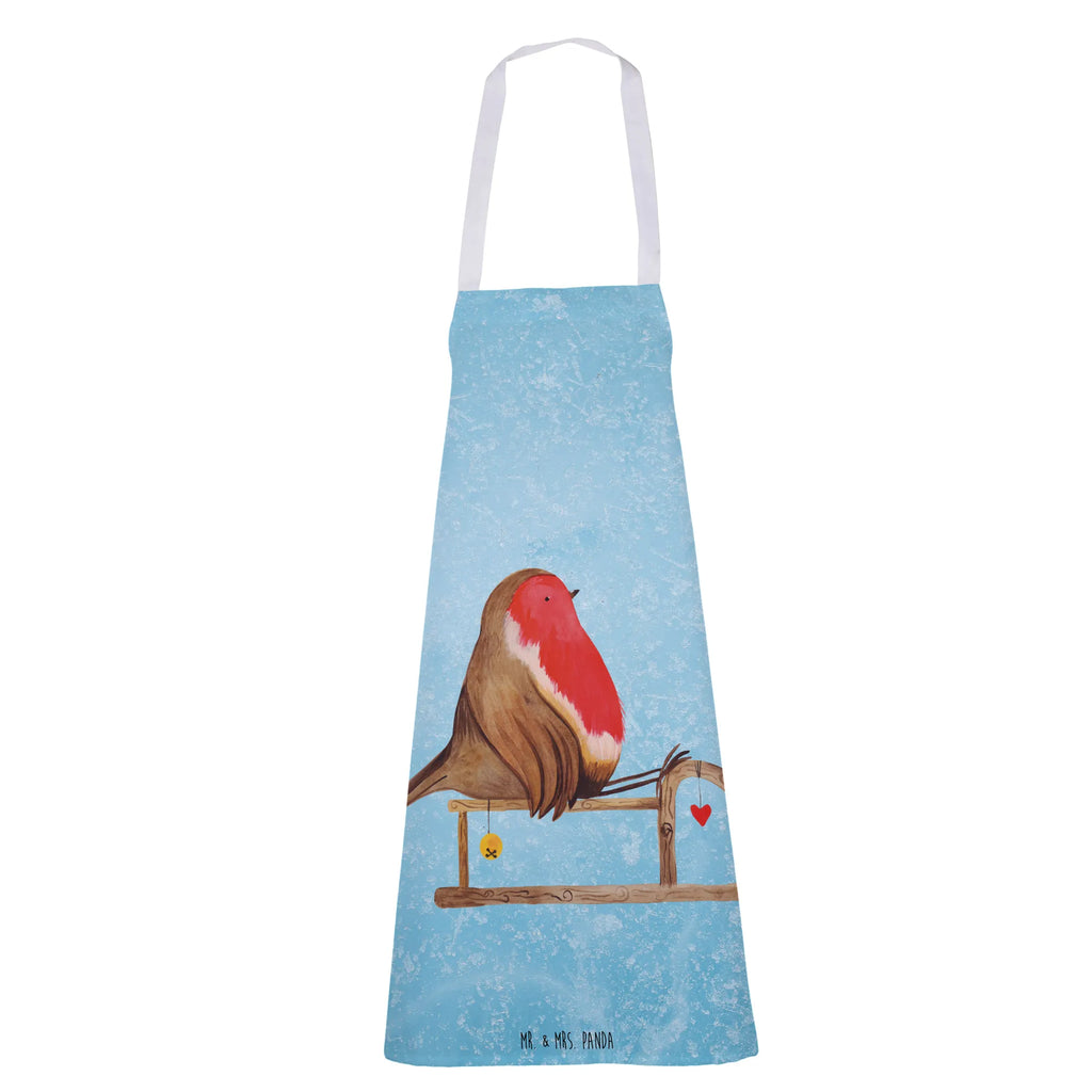 Fartuch kuchenny rudzik sanki Zima, Boże Narodzenie, dekoracje świąteczne, Mikołaj, Adwent, Wigilia, zimowy motyw