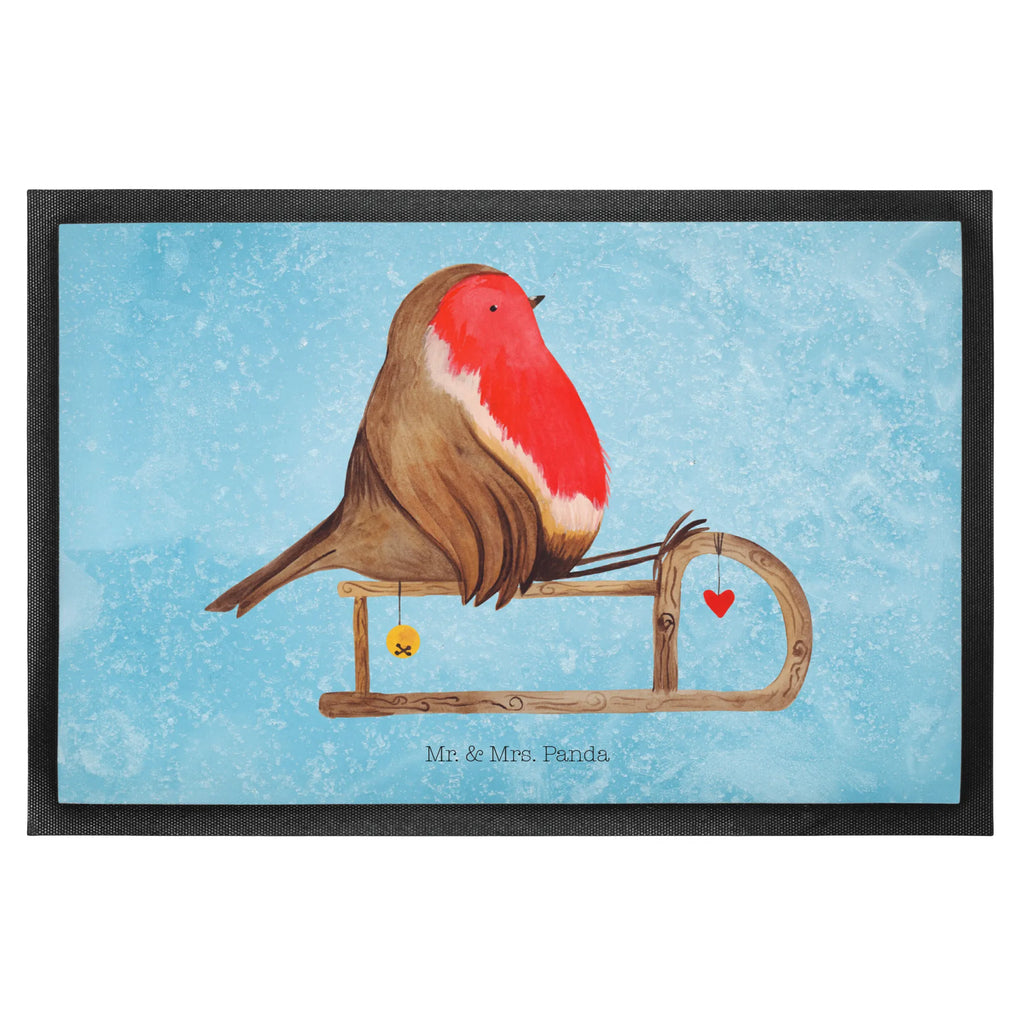 Fußmatte Rotkehlchen Schlitten Fußabstreifer, Eingangsteppich, Türvorleger, Türmatte, Sauberlaufmatte, Haustürmatte, Fußabtreter, Schmutzfänger, Schmutzmatte, Fußmatte außen, Fußmatte outdoor, Fussmatten online, Vorleger, Gummi Matte, Motivfußmatte, Schmutzfangmatte, Fußmatte waschbar, Fußmatte innen, Fußabtreter außen, Matte, Fußabstreifer außen, Schmutzfangteppich, Fussmatten, Fußmatten, Fußmatte außen wetterfest, Gummimatte, Schmutzfangmatte waschbar, Winter, Weihnachten, Weihnachtsdeko, Nikolaus, Advent, Heiligabend, Wintermotiv, Vogel, Schlitten