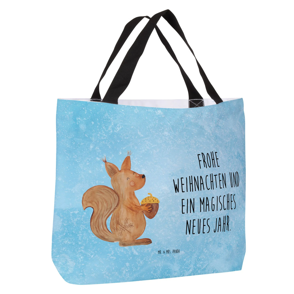 Shopper Squirrel Christmas time shopping bag, shopper, carrier bag, bag, handle bag, woman, large, beach bag, XXL, Winter, Christmas, Christmas time, snow, New Year, Christmas Greeting, Bird, Merry Christmas, Christmas Theme, Happy New Year, Xmas