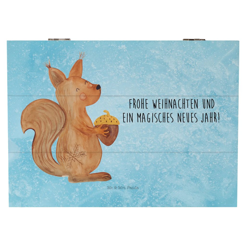 Skrzynia drewniana wiewiórka Czas Bożego Narodzenia Zima, Boże Narodzenie, dekoracje świąteczne, Mikołaj, Adwent, Wigilia, zimowy motyw