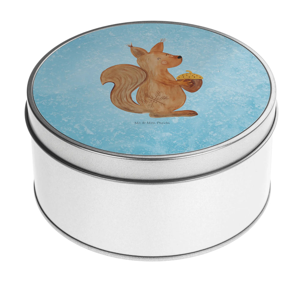Round tin Squirrel Christmas time cookie tin, tin can, gift box, storage, tin, storage tin, Winter, Christmas, Christmas time, snow, Bird, Happy New Year, Merry Christmas, Christmas Greeting, Christmas Theme, Xmas, New Year
