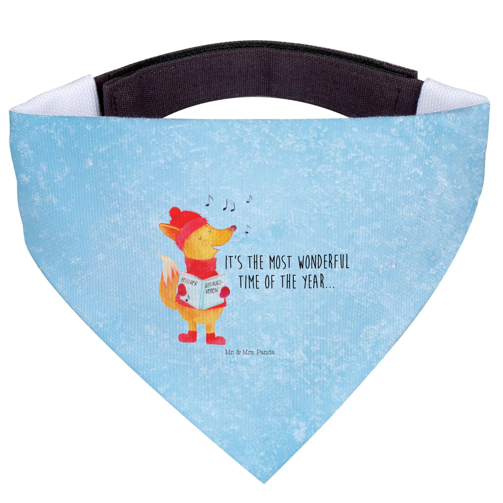 Hundehalstuch Fuchs Sänger Halstuch, Hunde, mittel, mittelgroße Hunde, Hundehalstuch, Tuch, Winter, Weihnachten, Weihnachtsdeko, Nikolaus, Advent, Heiligabend, Wintermotiv, Sänger, Weihnachtslieder, Singen, Füchse, Geschenk Sänger, Fuchs