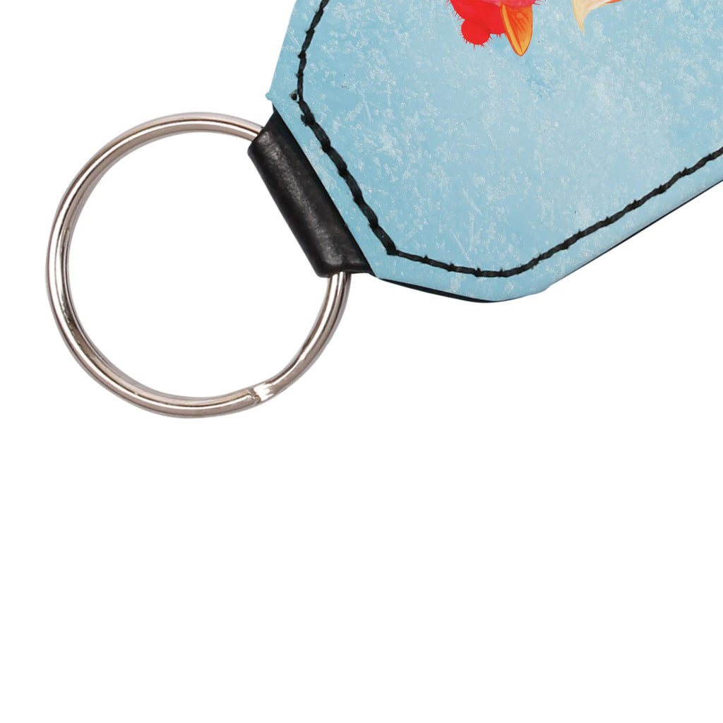 Rectangular key ring Fox Singer key ring, pendant, lucky charm, bag pendant, keychain, Winter, Christmas, Christmas time, snow