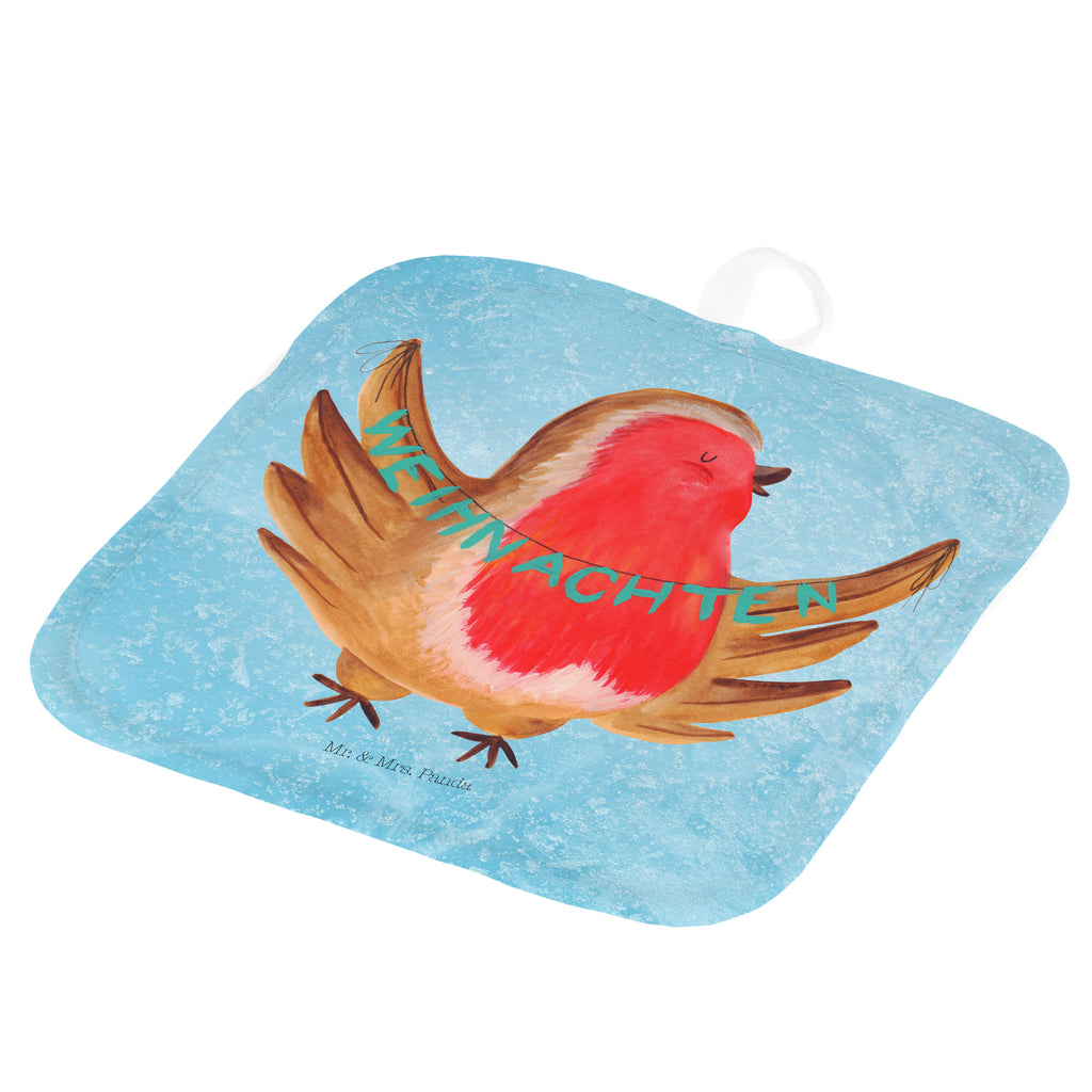 2er Set Topflappen  Rotkehlchen Weihnachten Ofenhandschuhe, Ofenhandschuh, Schöne Topflappen, Topflappen Set, Topflappen, Topflappen lustig, Topflappen mit Spruch, Topfuntersetzer, Topflappenset, Topfhandschuhe, Topfhandschuh, Topflappen 2er Set, Winter, Weihnachten, Weihnachtsdeko, Nikolaus, Advent, Heiligabend, Wintermotiv, Vogel, Weihnachtsmotiv, Frohe Weihnachten, Weihnachtsgruß, xmas