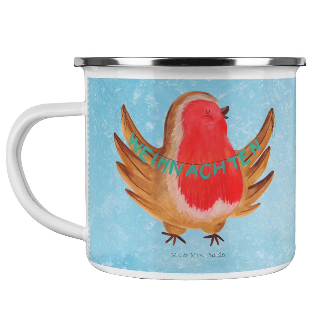 Enamel camping mug robin Christmas blechbecher, metallbecher, Emaille Becher, Tasse Emaille, wandertasse, wanderbecher, becher emaille, emaillebecher, Kaffeebecher, Campingbecher, Campingtasse, Trinkbecher, Tasse, reisetasse, Teetasse, Metalltasse, Emailletasse, Kaffeetasse, Pott, Becher, Blechtasse, Reisebecher, Emaille Tasse, Teebecher, Wintermotiv, Winter, Weihnachtsdeko, Weihnachten, Nikolaus, Advent, Heiligabend, Weihnachtsgruß, Xmas, Weihnachtsmotiv, Frohe Weihnachten, Vogel