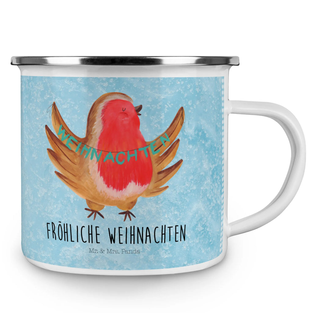 Enamel camping mug robin Christmas blechbecher, metallbecher, Emaille Becher, Tasse Emaille, wandertasse, wanderbecher, becher emaille, emaillebecher, Kaffeebecher, Campingbecher, Campingtasse, Trinkbecher, Tasse, reisetasse, Teetasse, Metalltasse, Emailletasse, Kaffeetasse, Pott, Becher, Blechtasse, Reisebecher, Emaille Tasse, Teebecher, Wintermotiv, Winter, Weihnachtsdeko, Weihnachten, Nikolaus, Advent, Heiligabend, Weihnachtsgruß, Xmas, Weihnachtsmotiv, Frohe Weihnachten, Vogel