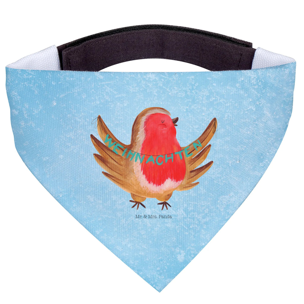 Hundehalstuch Rotkehlchen Weihnachten Hundehalstuch, Halstuch, Tuch, Mittelgroße Hunde, Mittel, Hunde, Winter, Weihnachtsdeko, Nikolaus, Weihnachten, Advent, Heiligabend, Wintermotiv, Weihnachtsgruß, Vogel, Weihnachtsmotiv, Xmas, Frohe Weihnachten