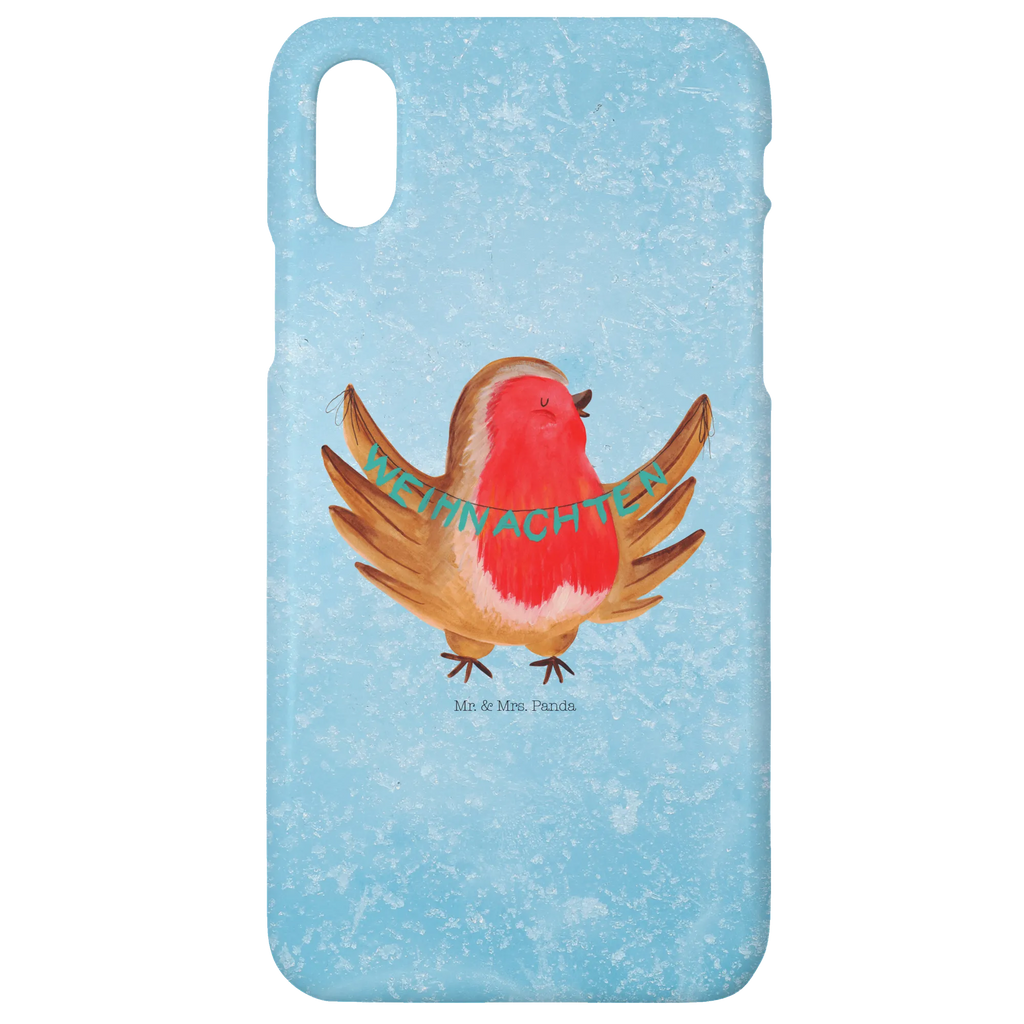 Handyhülle Rotkehlchen Weihnachten Iphone 10, Hülle, Iphone X, Handycover, Handyhülle, Handy, Cover, Handy Case, Winter, Weihnachten, Advent, Heiligabend, Nikolaus, Weihnachtsdeko, Wintermotiv, Vogel, Frohe Weihnachten, Weihnachtsgruß, Xmas, Weihnachtsmotiv