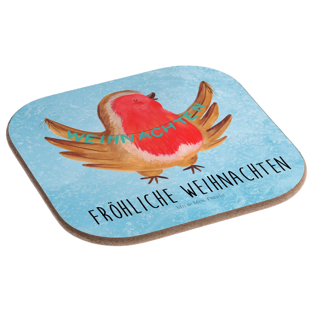 Quadratische Untersetzer Rotkehlchen Weihnachten Tassen Untersetzer, Untersetzer aus Holz, Untersetzer, Untersetzer Design, Glasuntersetzer, Holzuntersetzer, Untersetzer Gläser, Korkuntersetzer, Bierdeckel, Getränkeuntersetzer, Untersetzer Holz, Untersetzer für Gläser, Winter, Weihnachten, Weihnachtsdeko, Nikolaus, Advent, Heiligabend, Wintermotiv, xmas, Weihnachtsgruß, Frohe Weihnachten, Vogel, Weihnachtsmotiv