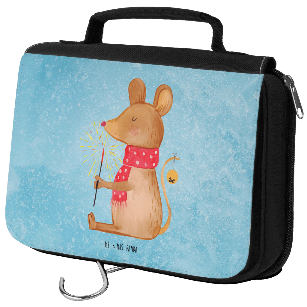 Wash bag Mouse Christmas To hang up, Ladies, Gentlemen, Cosmetic bag, Toilet bag, Wash bag, Winter, Christmas, Christmas time, snow, christmas, christmas greeting, mouse, christmas miracle, merry christmas, christmas motive