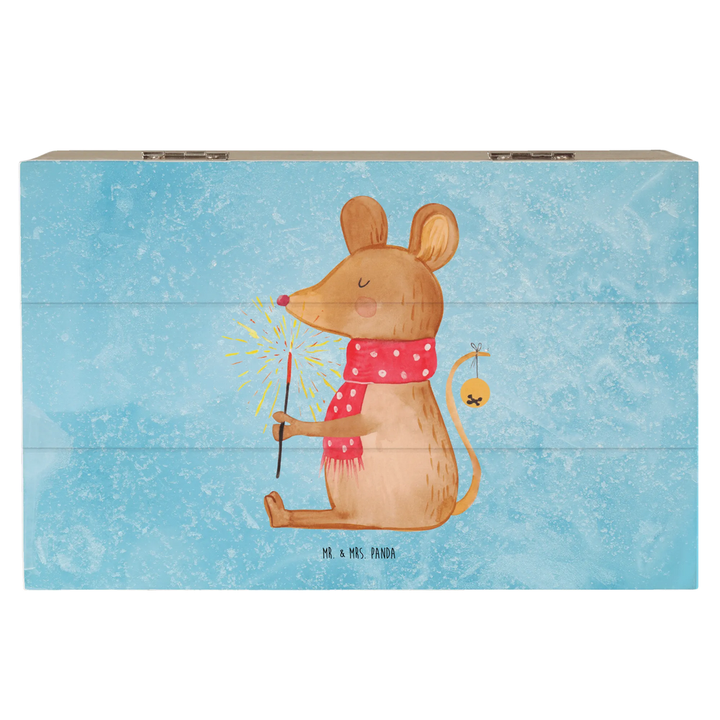 Holzkiste Maus Weihnachten Erinnerungskiste, Aufbewahrungsbox, Geschenkdose, Dekokiste, Schatulle, Holzkiste, Schatzkiste, Truhe, Kiste, Erinnerungsbox, Geschenkbox, XXL, Winter, Weihnachten, Weihnachtsdeko, Nikolaus, Advent, Heiligabend, Wintermotiv, Weihnachtsgruß, Maus, Frohe Weihnachten, Weihnachtswunder, Mäuschen, Weihnachtsmotiv