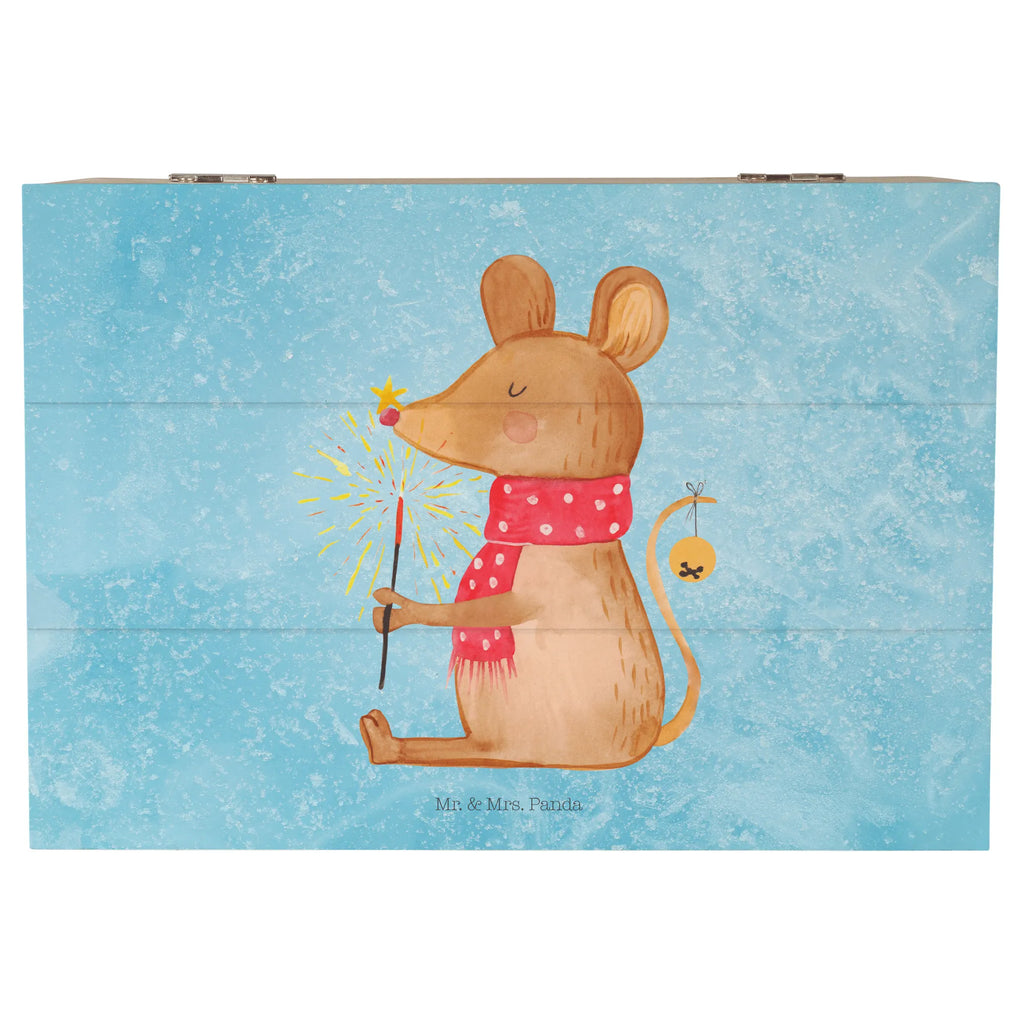 Holzkiste Maus Weihnachten Erinnerungskiste, Aufbewahrungsbox, Geschenkdose, Dekokiste, Schatulle, Holzkiste, Schatzkiste, Truhe, Kiste, Erinnerungsbox, Geschenkbox, XXL, Winter, Weihnachten, Weihnachtsdeko, Nikolaus, Advent, Heiligabend, Wintermotiv, Weihnachtsgruß, Maus, Frohe Weihnachten, Weihnachtswunder, Mäuschen, Weihnachtsmotiv