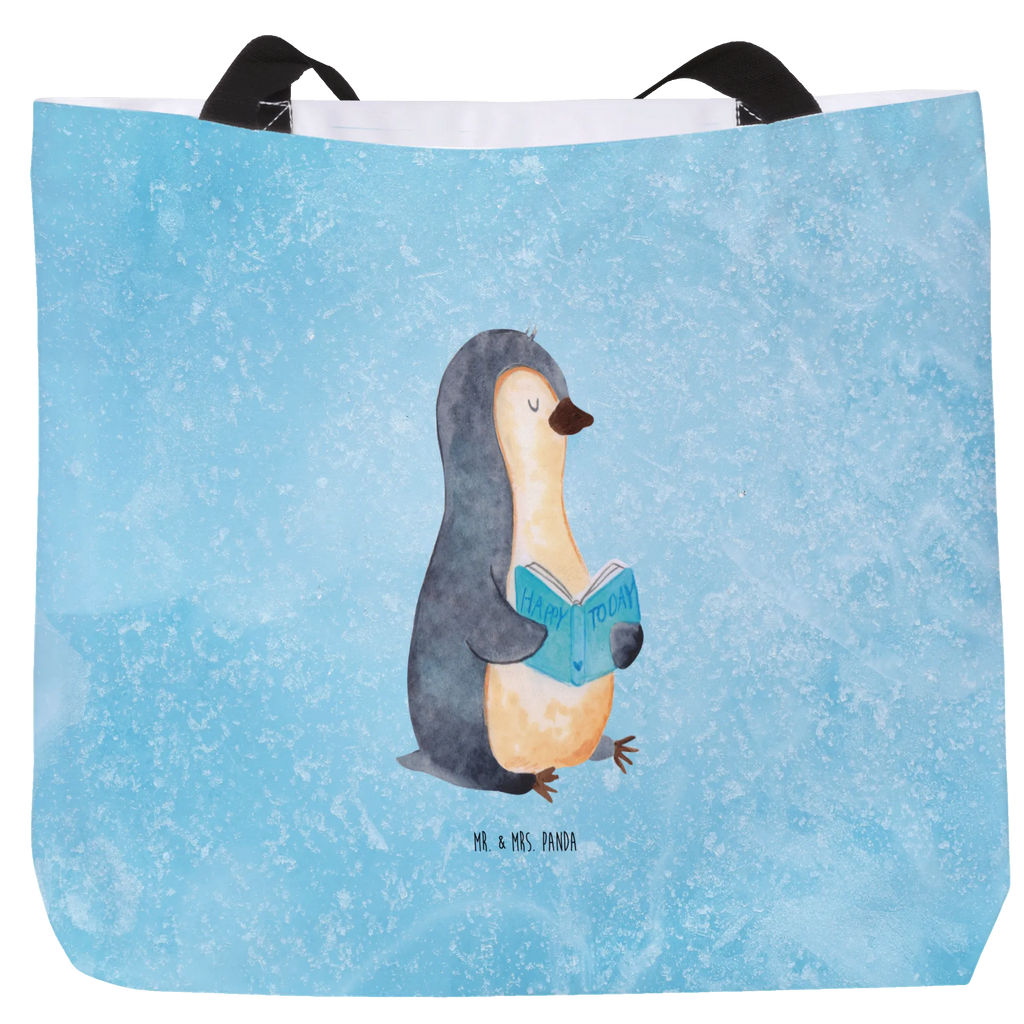 Shopper Pinguin Buch Strandtasche, Schulbeutel, Schultertasche, Stofftasche, Alltagstasche, XXL Tasche, Freizeittasche, Ausflug, Tüte, Schultasche, Beutel, Shopper, Tragebeutel, Einkaufsbeutel, XL, Einkaufstasche, Pinguin, Faulenzen, Ferien, Urlaub, Pinguine, Lesen, Buch, Bücherwurm, Nichtstun, Freizeit