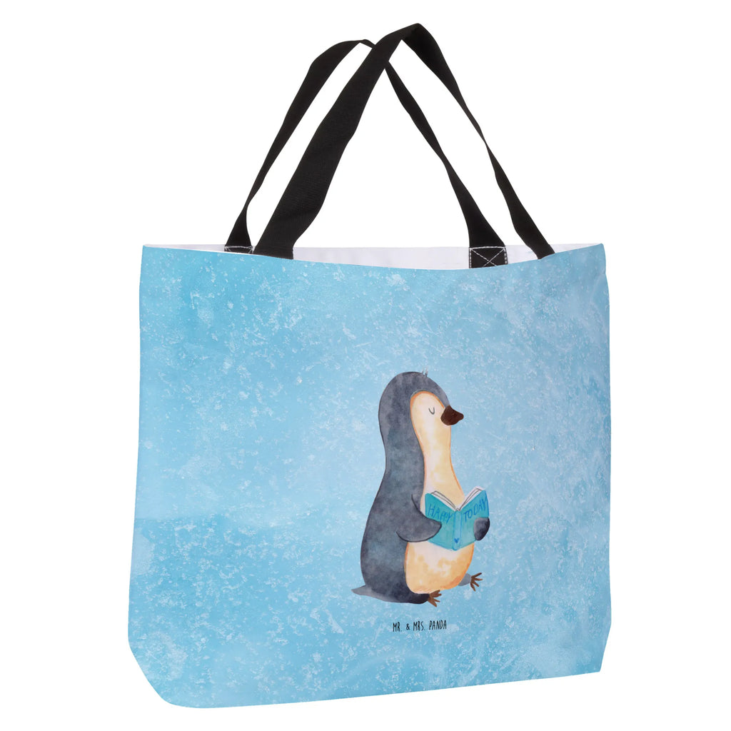 Shopper Pinguin Buch Strandtasche, Schulbeutel, Schultertasche, Stofftasche, Alltagstasche, XXL Tasche, Freizeittasche, Ausflug, Tüte, Schultasche, Beutel, Shopper, Tragebeutel, Einkaufsbeutel, XL, Einkaufstasche, Pinguin, Faulenzen, Ferien, Urlaub, Pinguine, Lesen, Buch, Bücherwurm, Nichtstun, Freizeit