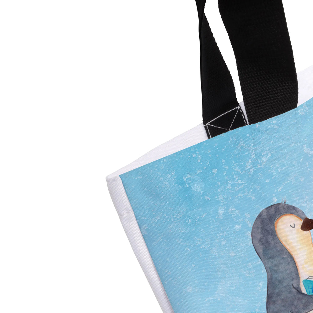 Shopper Pinguin Buch Strandtasche, Schulbeutel, Schultertasche, Stofftasche, Alltagstasche, XXL Tasche, Freizeittasche, Ausflug, Tüte, Schultasche, Beutel, Shopper, Tragebeutel, Einkaufsbeutel, XL, Einkaufstasche, Pinguin, Faulenzen, Ferien, Urlaub, Pinguine, Lesen, Buch, Bücherwurm, Nichtstun, Freizeit