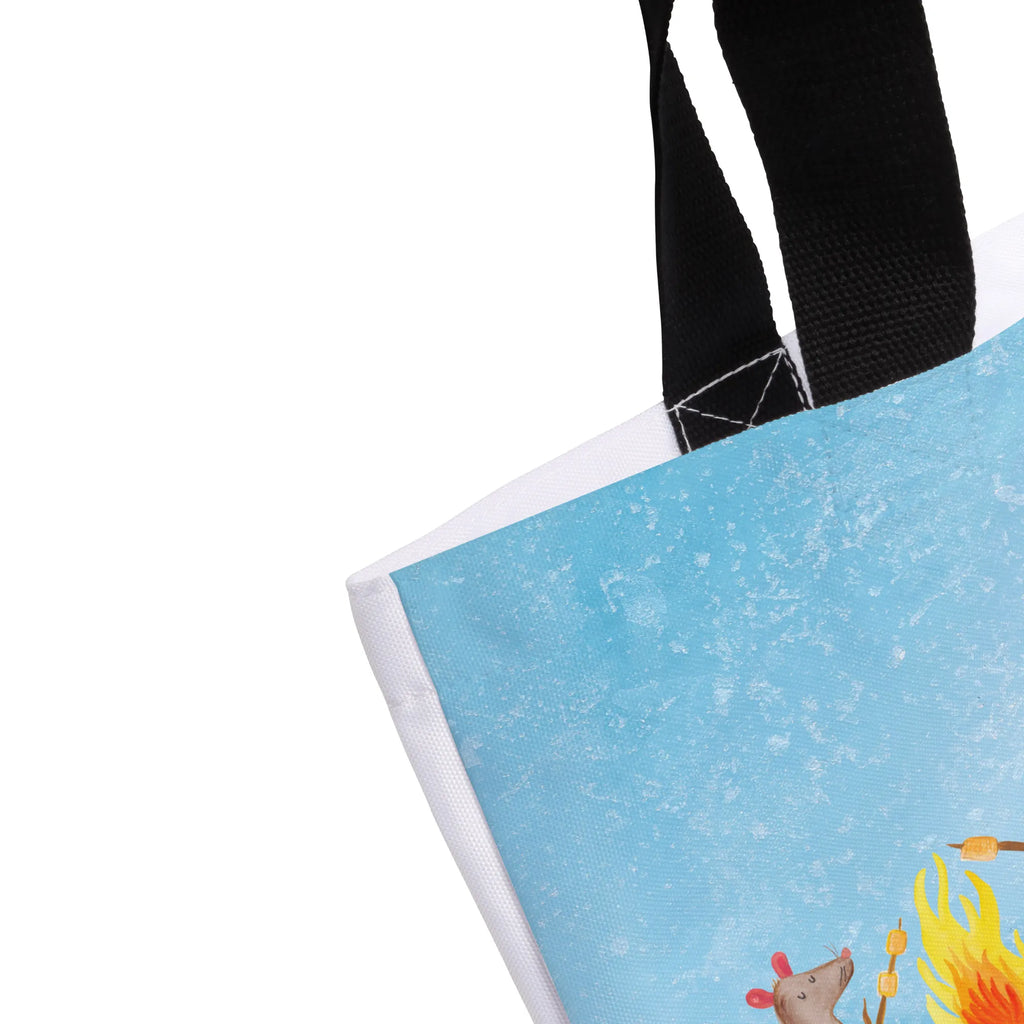 Shopper Pinguin Lagerfeuer Tragebeutel, Schulbeutel, Shopper, Einkaufstasche, Einkaufsbeutel, Schultasche, Tasche, Beutel, Strandtasche, Freizeittasche, Alltagstasche, Pinguin, Marshmallows, Liebe, Lagerfeuer, Motivation, Lebensmotivation, Lebensspruch, Büroalltag, Maus, Job, Pinguine, Büro, Leben, grillen, Arbeit, Neustart, Feuer