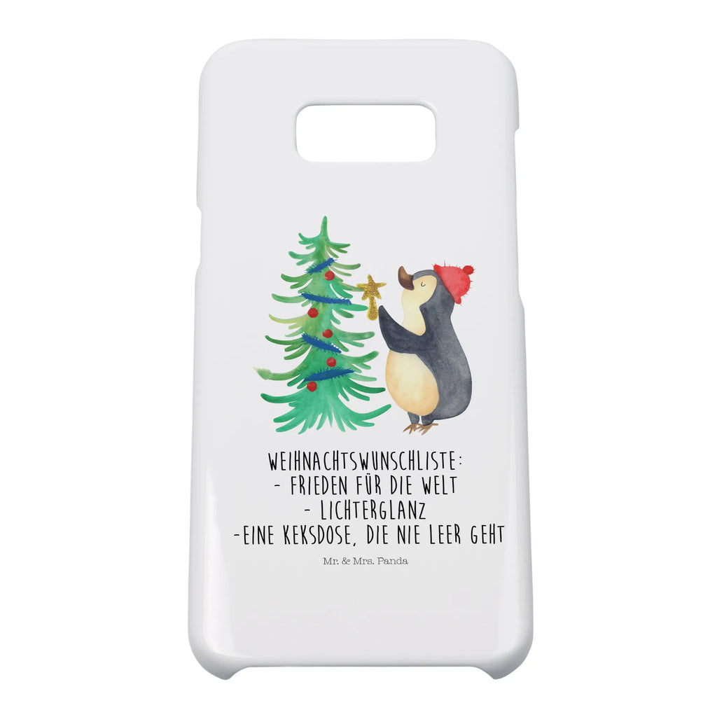 Etui na iPhone 10 Pingwin choinka Iphone 10, Handycover, Handy Case, Handyhülle, Iphone X, Handy, Hülle, Cover, Wintermotiv, Weihnachten, Winter, Weihnachtsdeko, Nikolaus, Advent, Heiligabend, Pinguin