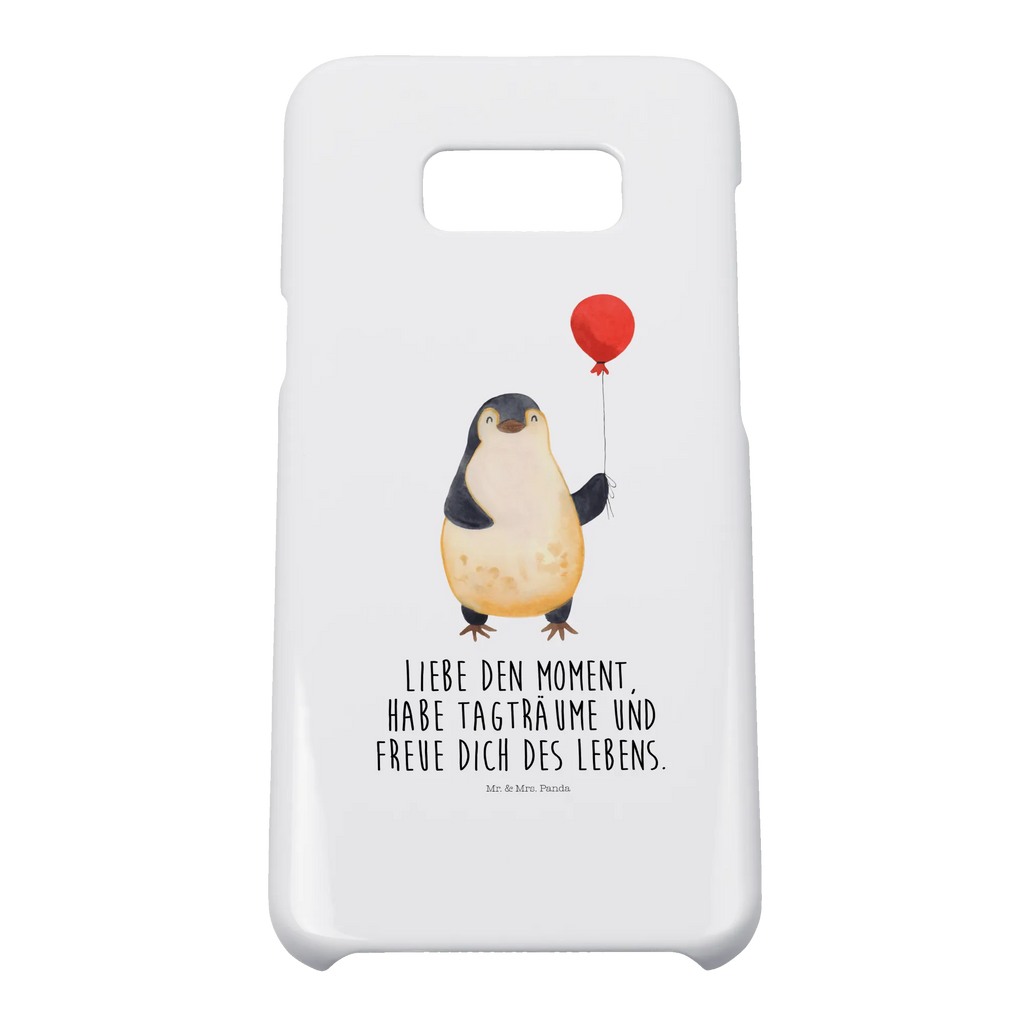 Etui na iPhone 10 pingwin balon Handycover, Hülle, Handyhülle, Cover, Handy Case, Iphone 10, Iphone X, Handy, Pinguin, Pinguine, Glück, Tagträume, Beste Freundin, Neues Leben, Neustart, Geschenkidee, Liebe, Motivation, Luftballon, Geschenk Freundin, Lebenslust