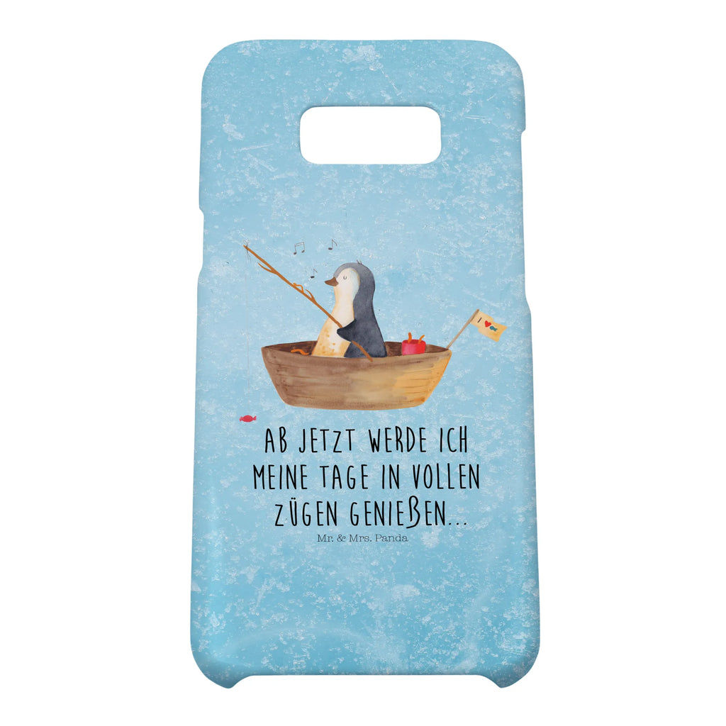 Etui na iPhone 10 pingwin łódka wędkarska Hülle, Cover, Iphone X, Handy Case, Iphone 10, Handycover, Handy, Handyhülle, Pinguin, Angeln, Angelboot, Trennung, Neustart, Pinguine, Motivation, Geschenkidee Liebeskummer, Leben, Genießen, Lebenslust, Neuanfang, Boot, Scheidung