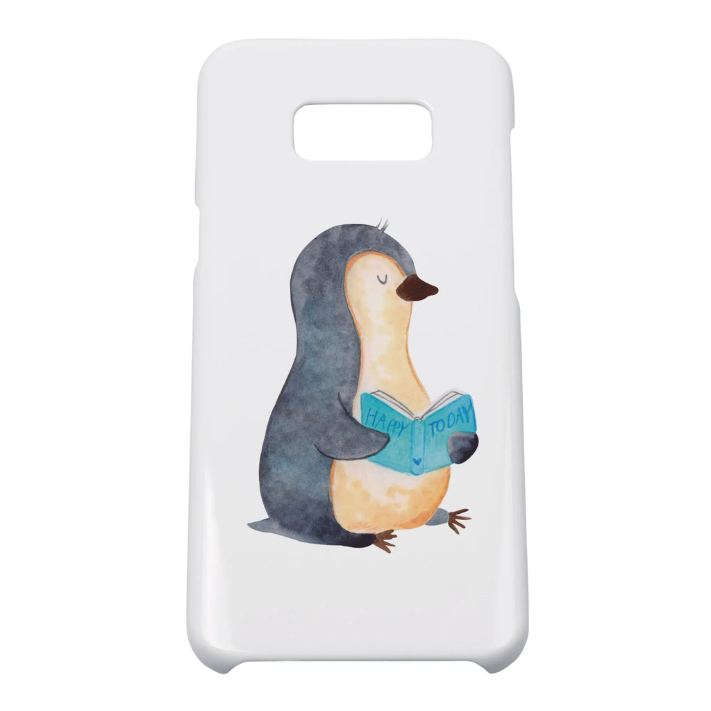 Etui na iPhone 10 pingwin książka Handy Case, Iphone X, Iphone 10, Handycover, Hülle, Cover, Handy, Handyhülle, Pinguin, Pinguine, Bücherwurm, Nichtstun, Buch, Lesen, Ferien, Faulenzen, Freizeit, Urlaub