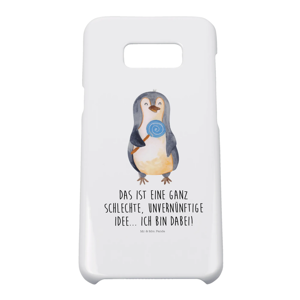 Etui na iPhone 10 pingwin lizak Pinguin