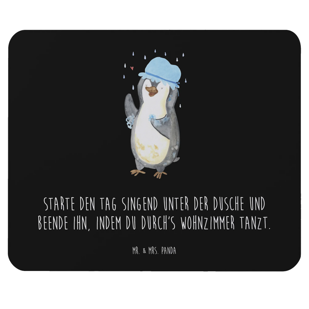 Mouse mat Penguin have a shower Mousepad, Mauspad Büro, PC Zubehör, Arbeitszimmer, Designer Mauspad, Büroausstattung, Mausunterlage, Mauspad, Einzigartiges Mauspad, Computer zubehör, Pinguin, duschen, Lebensmotto, Neuanfang, Dusche, glücklich sein, Motivation, Neustart, Pinguine