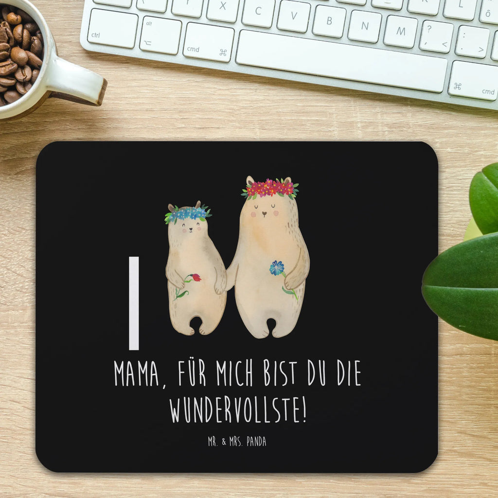 Mouse mat Bears with flower crown laptop mauspad, pc mauspad, laptop mousepad, Mausmatte, mausteppich, computer mousepad, computer mauspad, mousematte, mauspad pc, pc mousepad, Mousepad, mauspad laptop, computermatte, notebook mauspad, Mauspad, pc mausunterlage, Mausunterlage, Muttertag, Vatertag, Mama, Papa, Oma, Opa, Familie, Schwester, Bruder, Weltbeste Mama, Lieblingsmama, Tochter, Kind, Lieblingsmensch, Töchter, Vorbild, Bären, Kinder, Mutti, Mutter, Family, Mami, Beste Mutter, Bär, Geschenk Mama. Muttertag