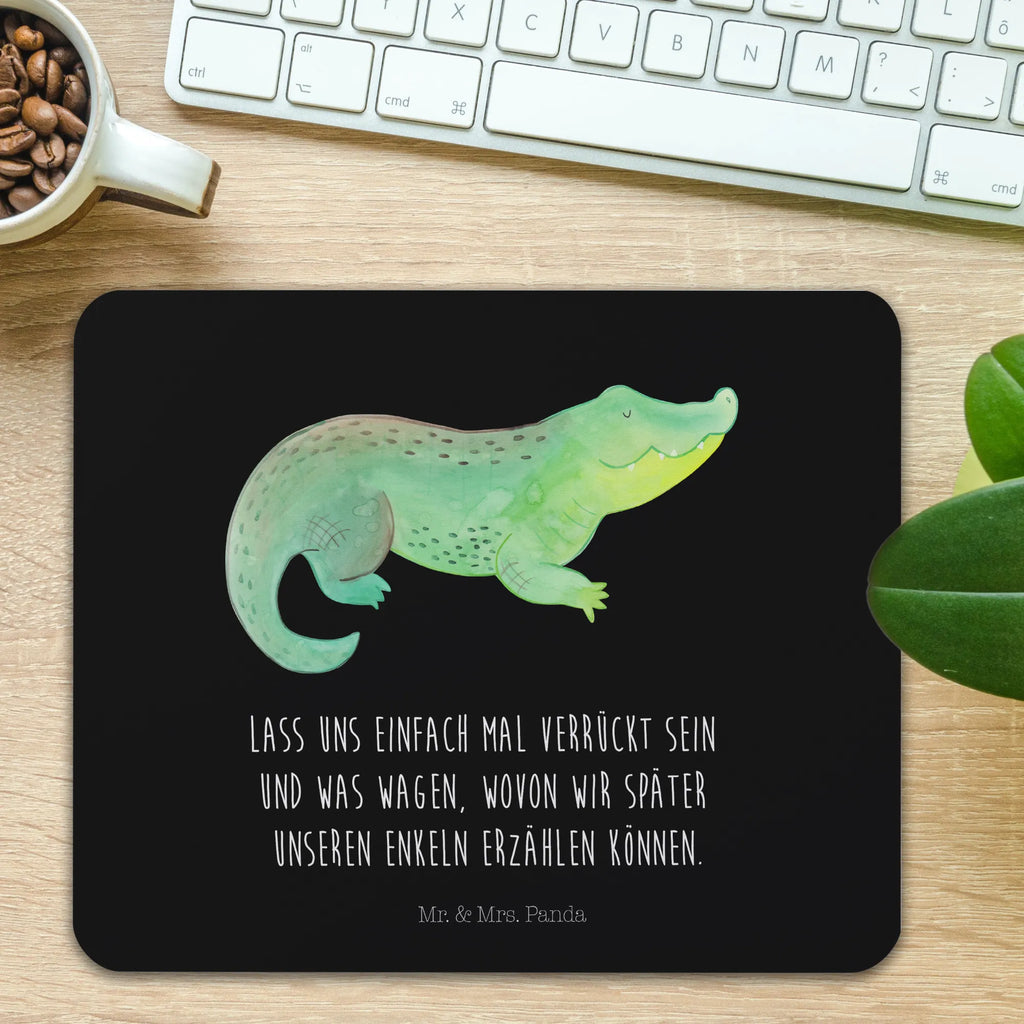 Mouse mat Crocodile Gift, Office, PC, Pad, Mouse Pad, Print, fun, Work, Study, Mouse, Motif, Student, mousepad, saying, Seafood, aquatic animals, ocean, sea, fish, shells, corals, reef, whale, narwhal, sea urchin, lobster, platypus, turtle, manatee, crocodile, orca, shrimp, gifts for seafood lovers, water world, underwater animals, underwater world, vacation, deep sea, seafood fans, gift ideas, seafood decoration, seafood posters, crocodiles, adventurousness, to be spontaneous, girlfriend, to be crazy, wanderlust, best friend, favorite person