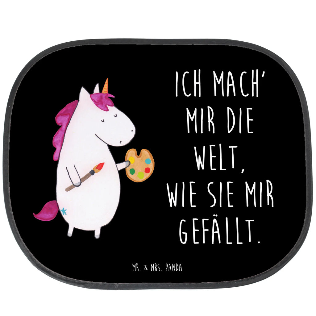 Osłona przeciwsłoneczna do samochodu Jednorożec Artysta Jednorożec, jednorożce, dekoracje jednorożca, jednorożec