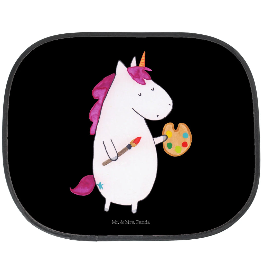 Osłona przeciwsłoneczna do samochodu Jednorożec Artysta Jednorożec, jednorożce, dekoracje jednorożca, jednorożec