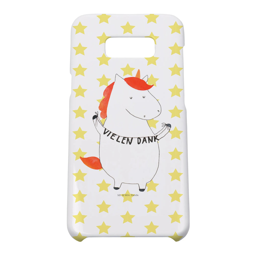 Etui na iPhone 10 Jednorożec Dziękuję Cover, Handy Case, Handycover, Iphone X, Handy, Iphone 10, Hülle, Handyhülle, Einhorn, Einhorn Deko, Einhörner, Unicorn, Danke, Dankeschön, vielen Dank, Danksagung