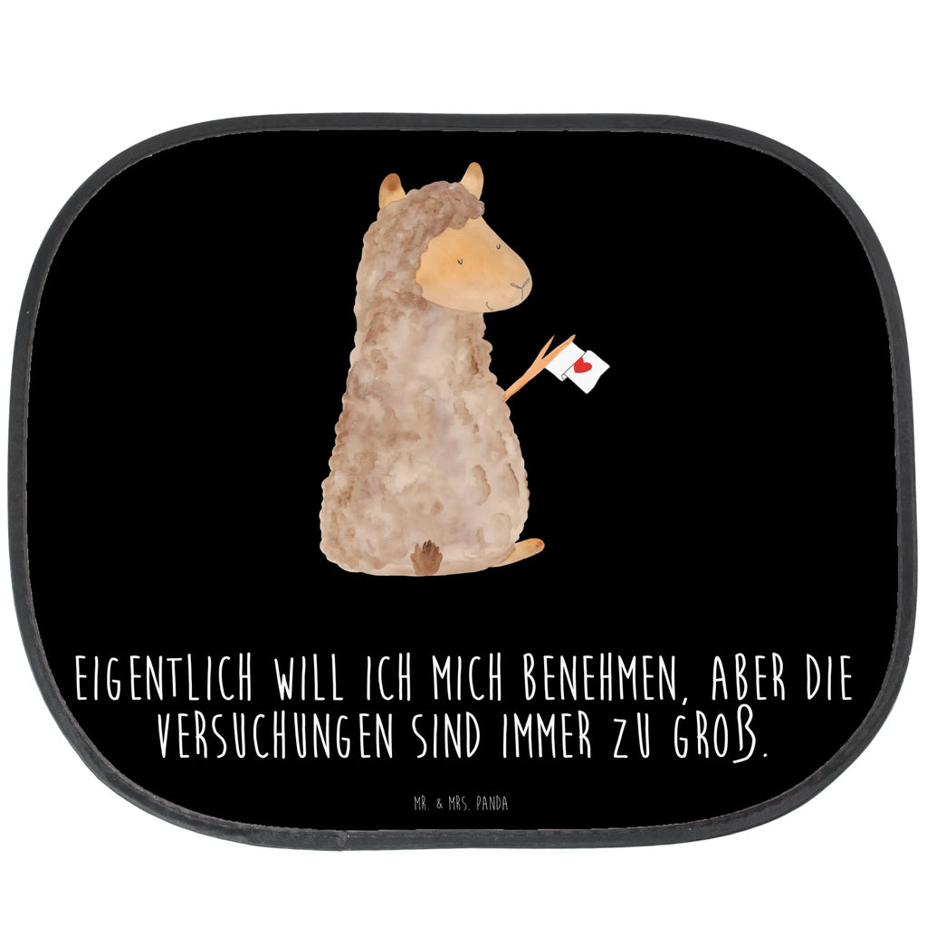 Osłona przeciwsłoneczna do samochodu alpaka flaga Alpaka, Lama