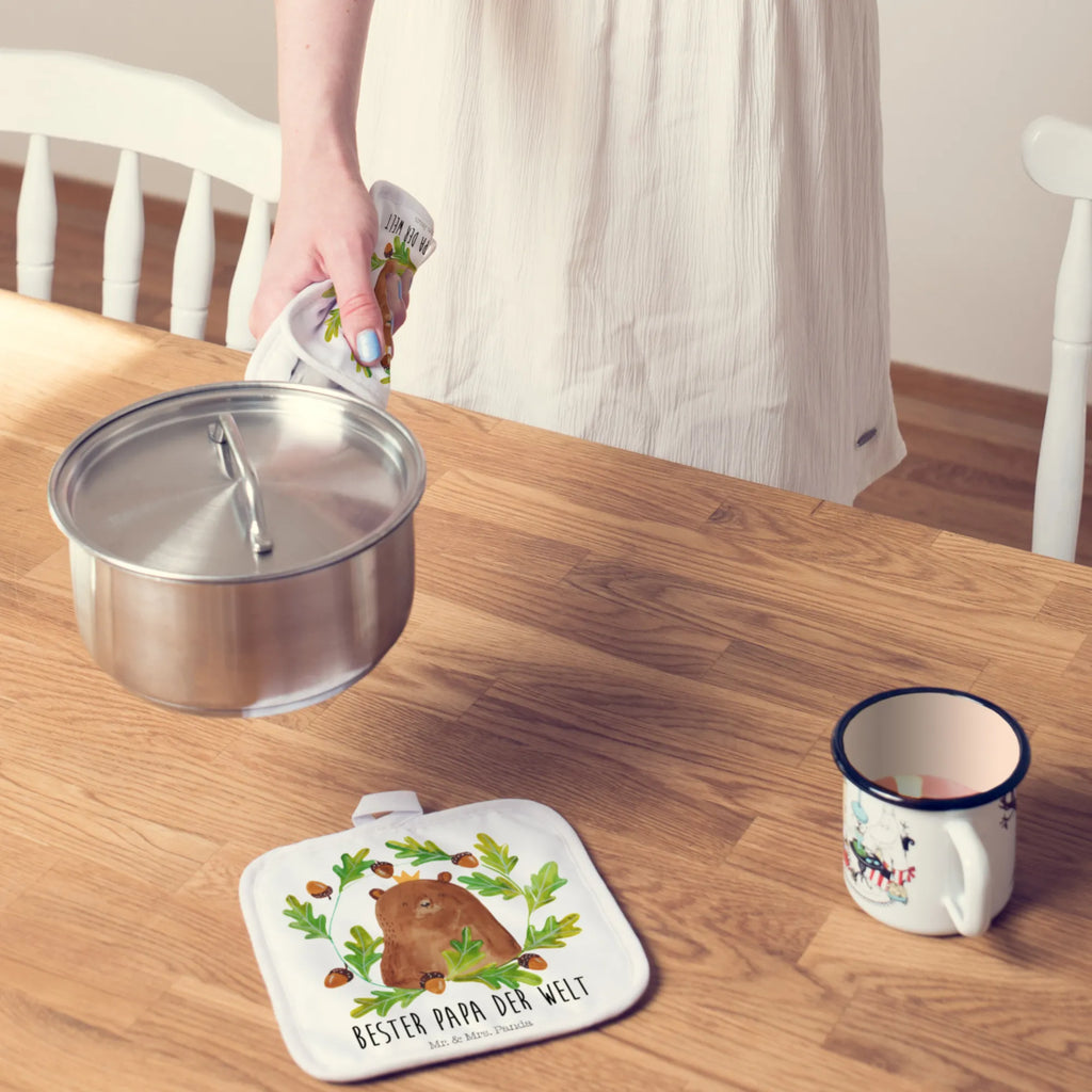 2er Set Topflappen  Bär König Topfuntersetzer, Topflappen Set, topfhalter, 2er Set Topflappen, Topflappen, Topflappenset, Topfhandschuhe, Topflappen 2er Set, Teddy, Teddybär, Bär, Papi, Vatertag, Dad, Vater, Papa, Bester Papa, Papa Bär, Weltbester Papa, Daddy, Bester Vater